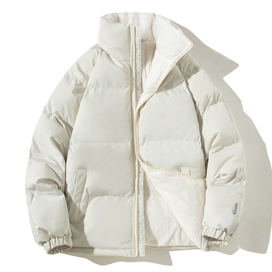 Abrigo de Cuello Alto para Parejas - Chaqueta Térmica Gruesa y Acolchada Unisex - Image 3