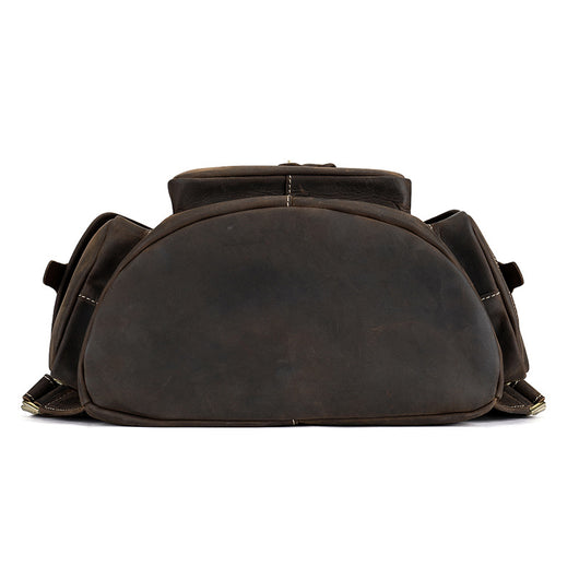 Mochila de Cuero Premium Impermeable con Gran Capacidad para Hombre - Image 3