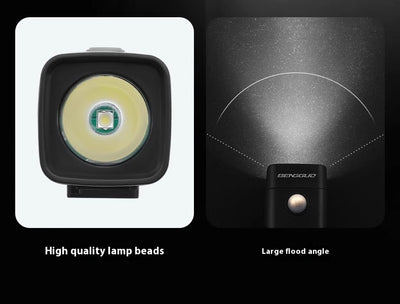Luz Frontal LED USB Recargable para Bicicleta - Iluminación Nocturna de Seguridad - Image 17