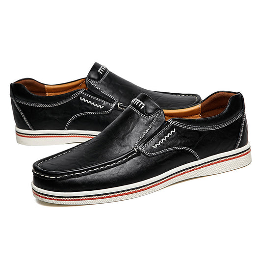 Zapatos de Cuero Casual Estilo Británico para Jóvenes - Image 10