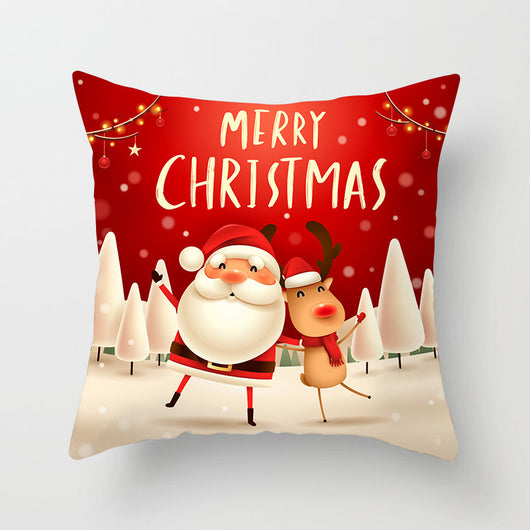 Funda de Almohada Navideña con Diseño de Muñeco de Nieve - Image 6