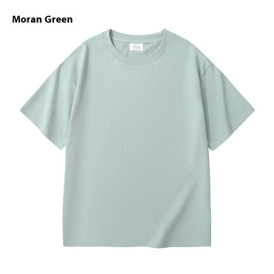 Camiseta Básica de Pareja Unisex - Colores Sólidos Modernos - Image 14