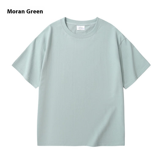 Camiseta Básica de Pareja Unisex - Colores Sólidos Modernos - Image 14