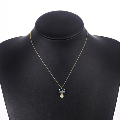 Collar Clavícula Temperamento Coreano con Diamantes Completos - Image 11