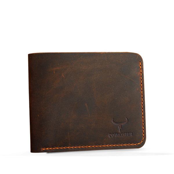Billetera Corta Retro para Hombre - Estilo Business