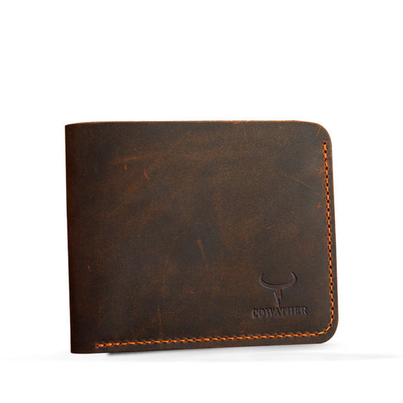 Billetera Corta Retro para Hombre - Estilo Business