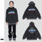 Sudadera con Capucha Estilo Distressed y Bolsillos Laterales para Hombre