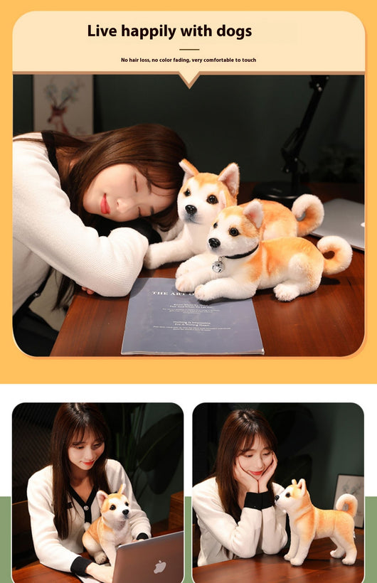 Peluche Perro Akita Realista - Juguete de Simulación Premium - Image 18