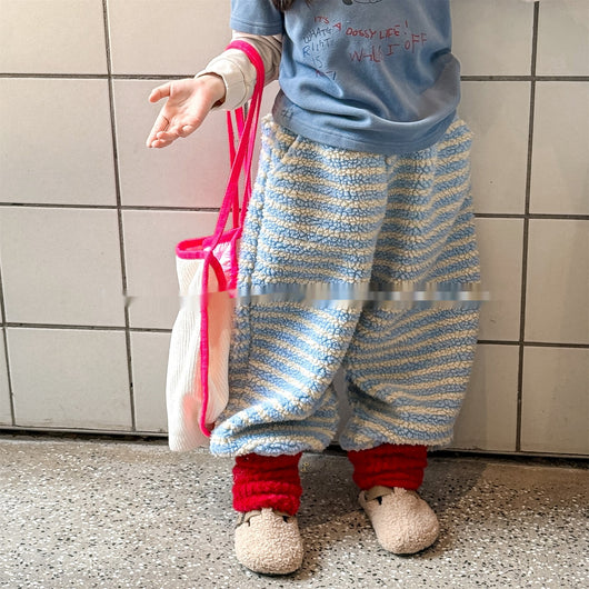Pantalones de Algodón con Forro Polar para Niños - Invierno - Image 4
