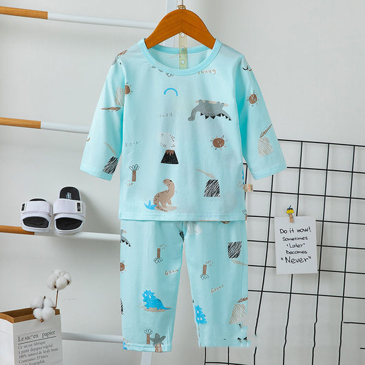 Conjunto de Pantalones Largos Estampados para Niños y Niñas - Image 22