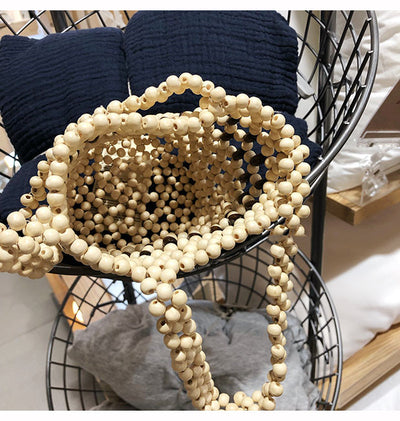 Bolsa Retro Hueca con Cuentas - Diseño Versátil para Cualquier Outfit - Image 10