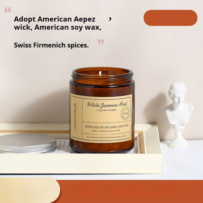 Vela Aromaterápica de Soja Premium sin Humo - Regalo Lujo - Image 2