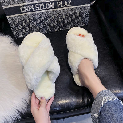 Pantuflas Familiares Antideslizantes de Algodón para Primavera y Otoño - Image 14