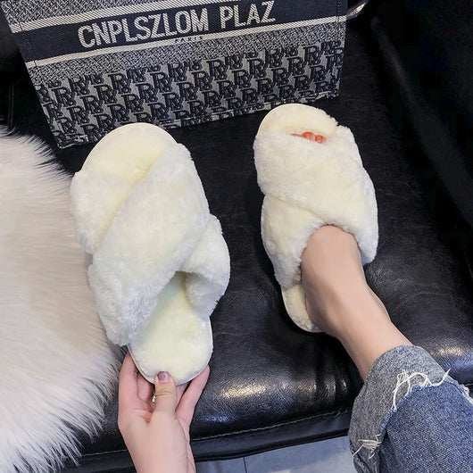 Pantuflas Familiares Antideslizantes de Algodón para Primavera y Otoño - Image 14