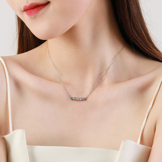 Collar Colgante de Plata 925 Vintage Irregular Clásico - Image 2