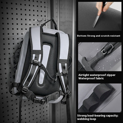 Mochila de Gran Capacidad para Ciclismo y Campismo - Image 4