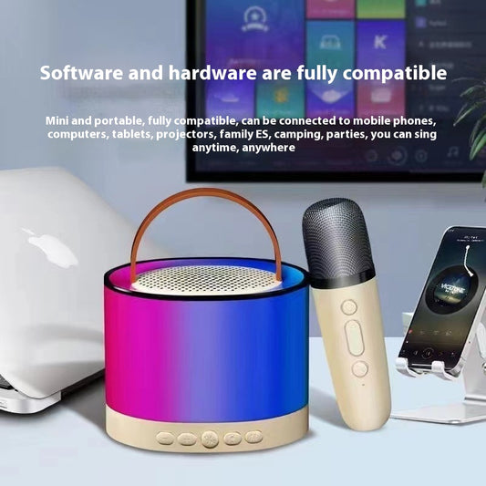 Micrófono Inalámbrico Karaoke con Parlante Integrado K52