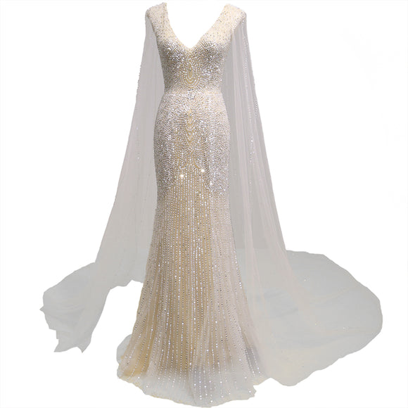 Chal Personalizado Elegante para Vestido de Noche Mujer
