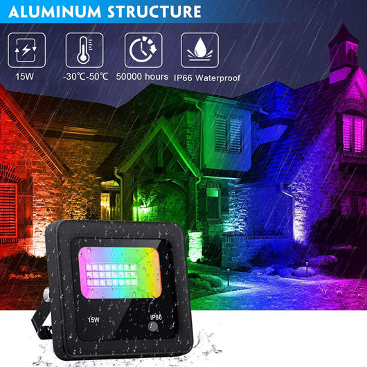 Foco LED Inteligente con Control Remoto y Cambio de Colores - Image 11