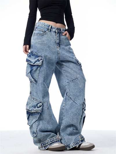 Pantalones de Trabajo Mujer Talle Ancho con Bolsillos Múltiples - Image 23