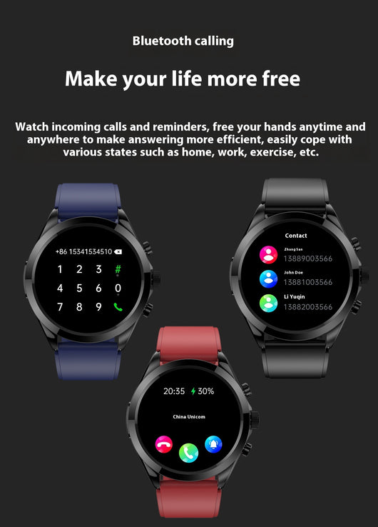 Reloj Inteligente con Llamadas Bluetooth y Monitor de Salud - Image 7