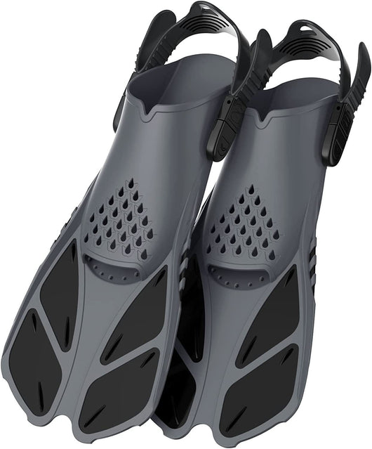 Aletas Cortas de Alta Elasticidad para Snorkel - Hombre y Mujer Ajustables - Image 5