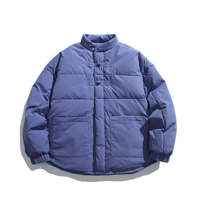 Abrigo de Algodón Cálido Holgado para Hombre y Mujer - Image 4