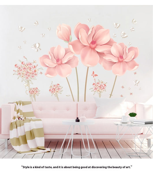 Adhesivos Florales para Dormitorio - Decoración de Pared Autoadhesiva - Image 14