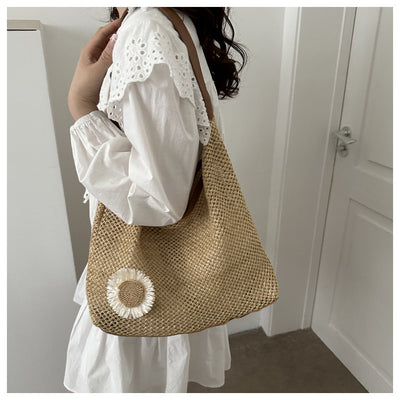 Bolsa Tejida de Gran Capacidad para Playa y Vacaciones - Image 15