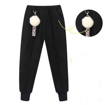 Pantalones Infantiles de Algodón y Lana para Niños Grandes - Image 7