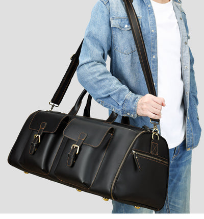 Bolso de Cuero Portátil para Viajes - Image 15
