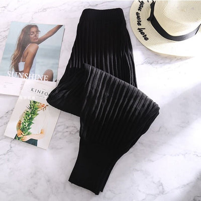 Pantalones Harem de Punto Otoño-Invierno para Mujer Cintura Ajustable - Image 12
