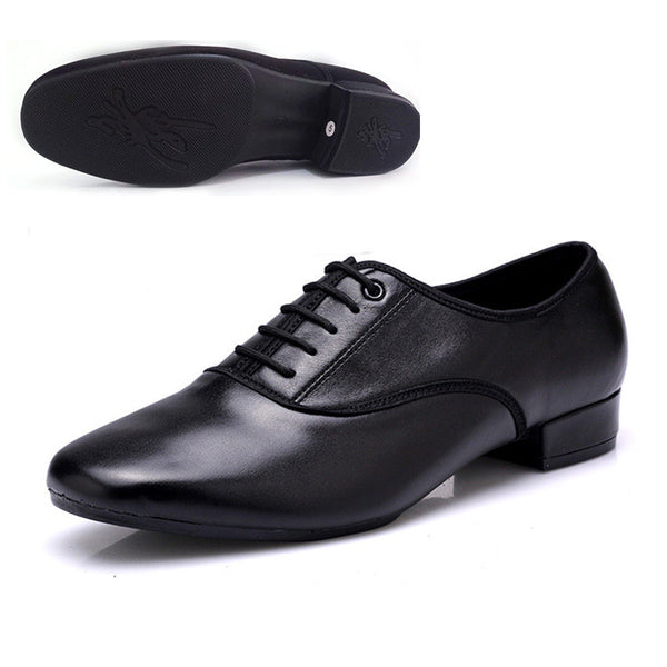 Zapatos de Baile de Cuero Microfibra Resistente al Desgaste