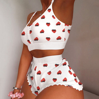 Bikini Dos Piezas Estampado con Tirantes Ajustables - Image 23