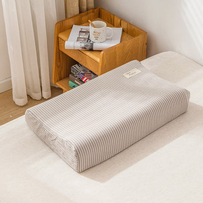 Funda de Almohada de Algodón Lavado con Látex Hipoalergénica - Image 12
