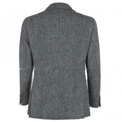 Blazer de Tweed Lana Estilo Británico Retro para Hombre - Image 20