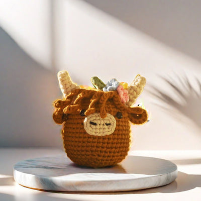 Kit DIY de Muñeca Abeja Tejida a Mano en Lana - Image 18