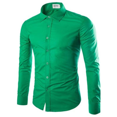 Camisa Polo de Manga Larga sin Planchado para Hombre - Image 6