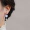 Aretes de Flores con Ópalo Suave y Tendencia