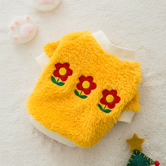 Abrigo Cálido de Peluche para Perros y Gatos - Ropa de Invierno Teddy - Image 9