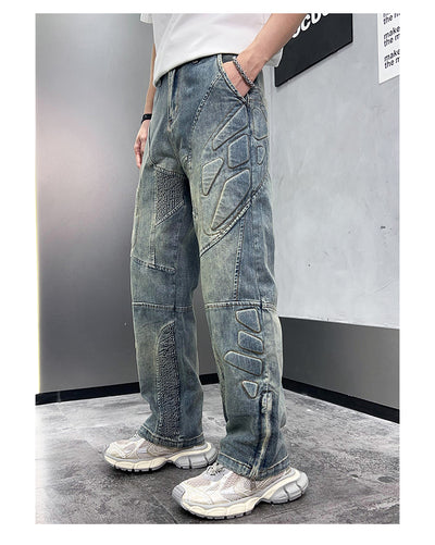 Jeans con Estructura Anticolisión de Sello Tridimensional en Acero - Image 8