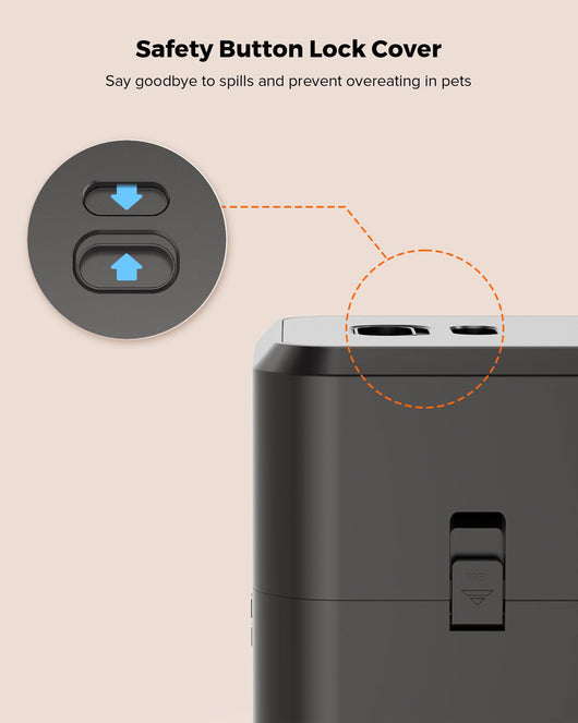 Comedero Automático Inteligente para Mascotas con Control Remoto y Dosificación Programada - Image 11