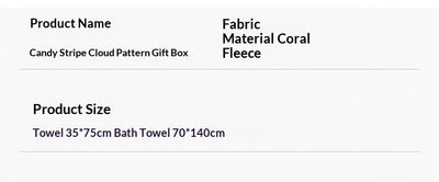 Set de 3 Toallas de Baño Coral Fleece - Caja de Regalo Premium - Image 14