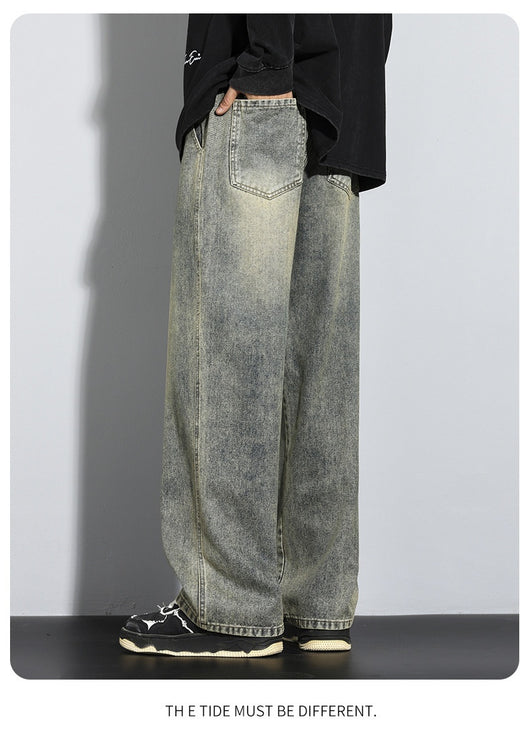 Jeans Hombre Pierna Ancha Minimalista y Cómodo - Image 24