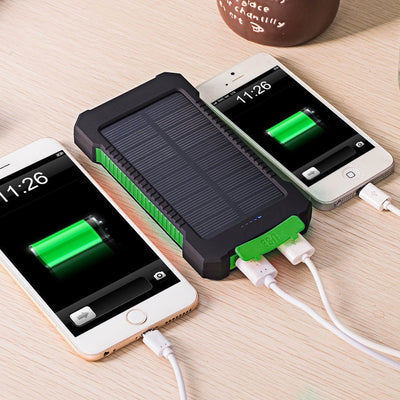 Cargador Solar Portátil Ultradelgado para Celular con Luz de Campamento - Image 24