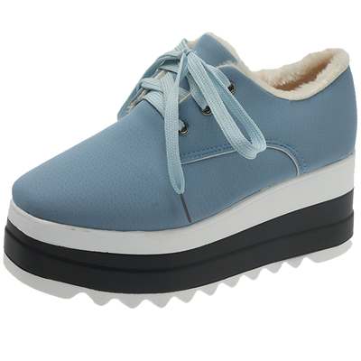 Zapatos de Algodón Cómodos con Punta Cuadrada y Suela Acolchada para Mujer - Image 9