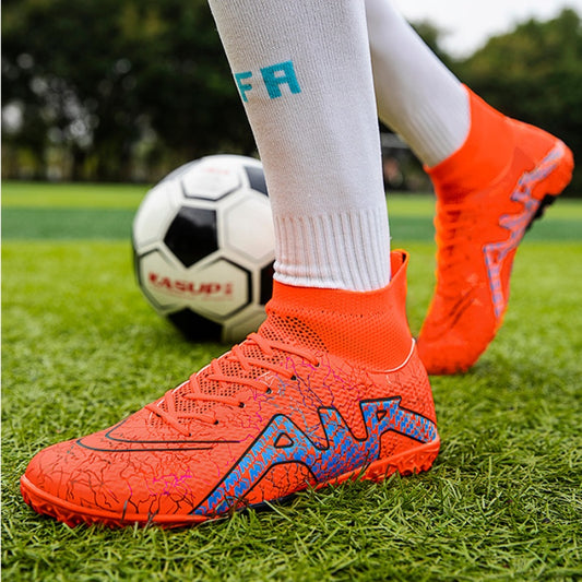 Botines de Fútbol Caña Alta con Tacos Especializados