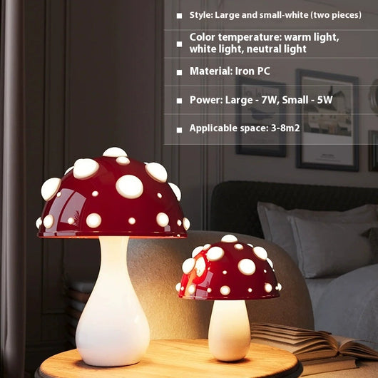 Lámpara de Mesa Seta con Atenuador para Dormitorio - Image 14