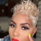 Peluca Corta Estilo Europeo Americana - Cabello Creativo