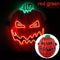 Red Green Red Pumpkin Head